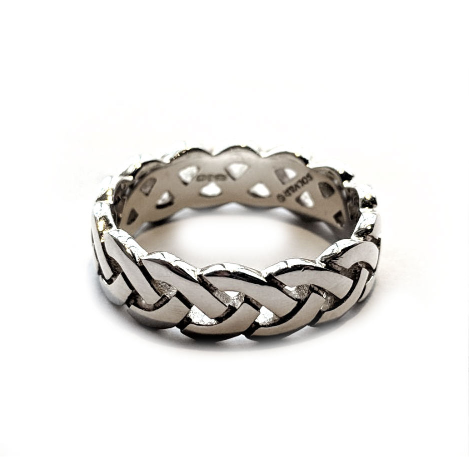 Men's Celtic Weave Ring