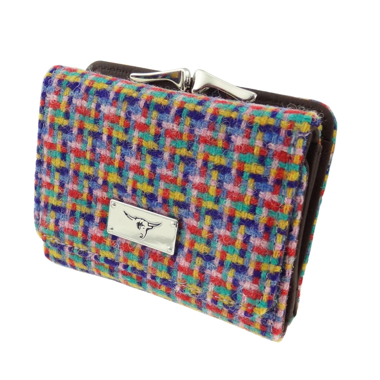 Harris Tweed Small Clasp Purse [10 Colors]
