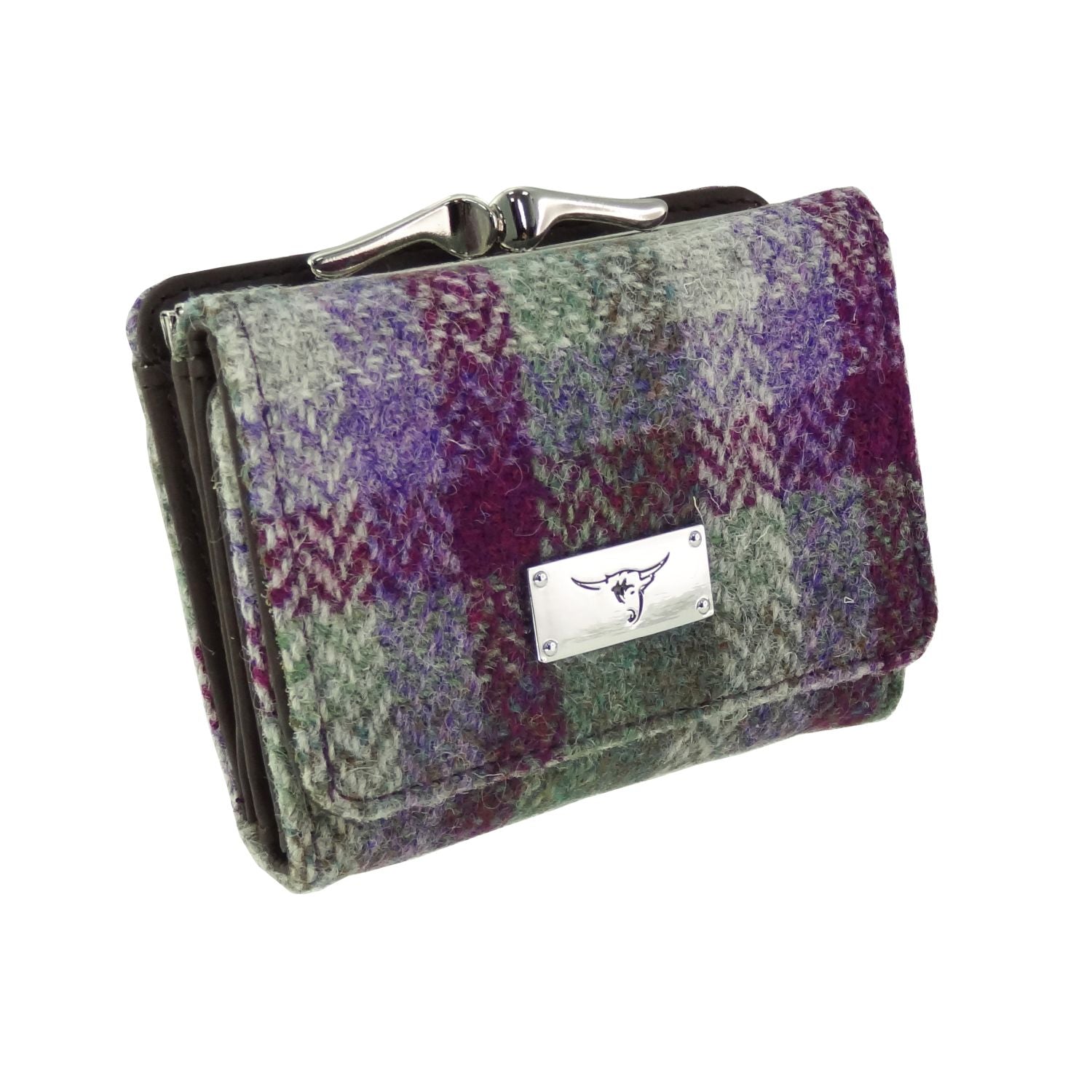 Harris Tweed Small Clasp Purse [10 Colors]