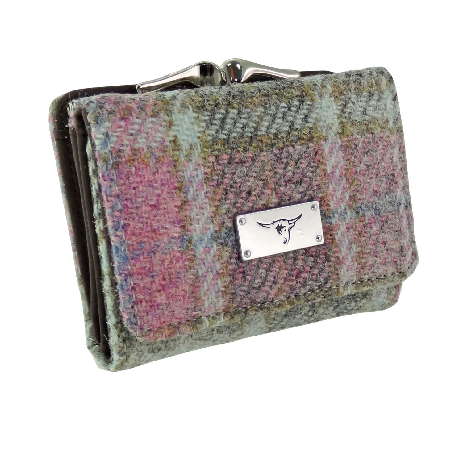 Harris Tweed Small Clasp Purse [10 Colors]