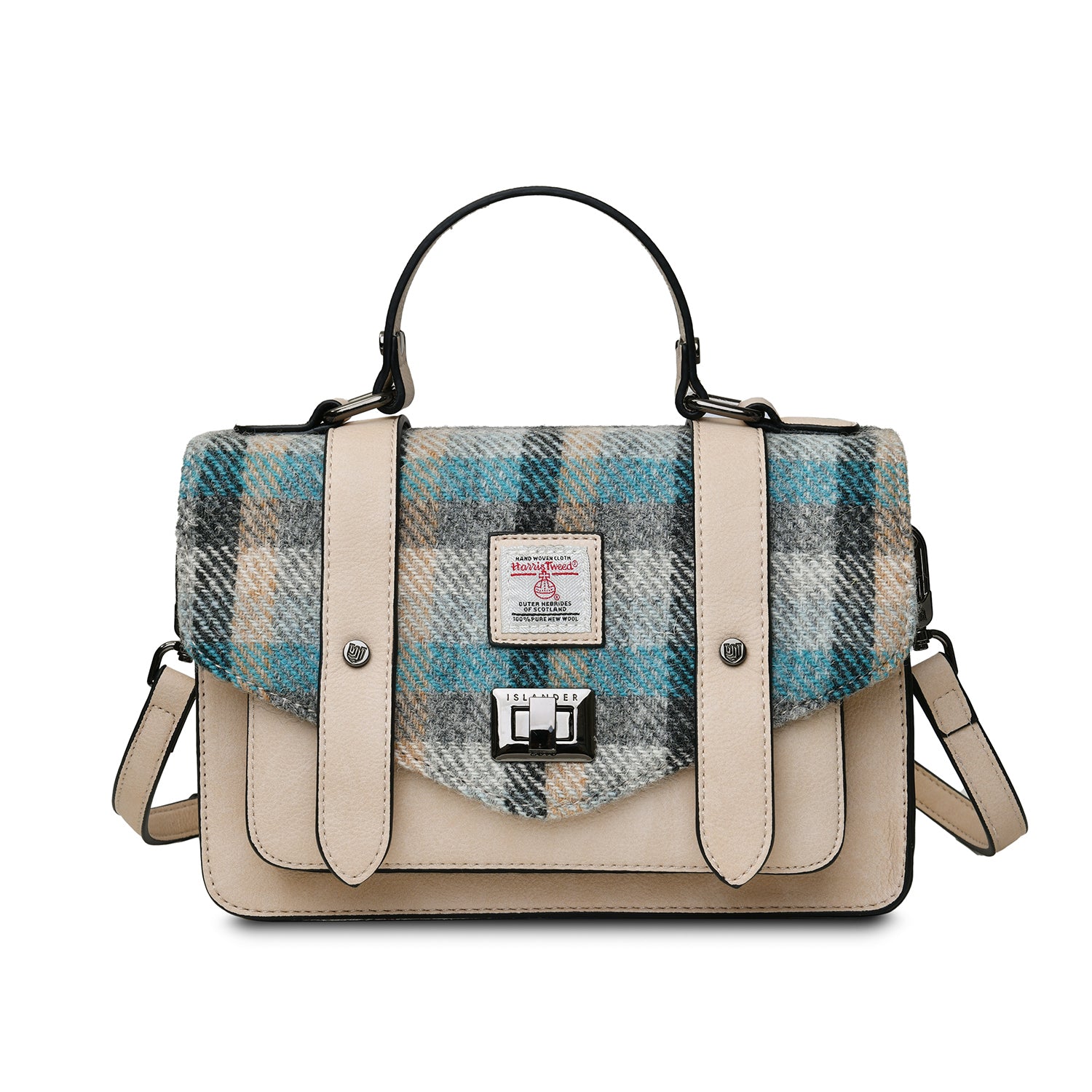 Harris Tweed Large Satchel [6 Colors]