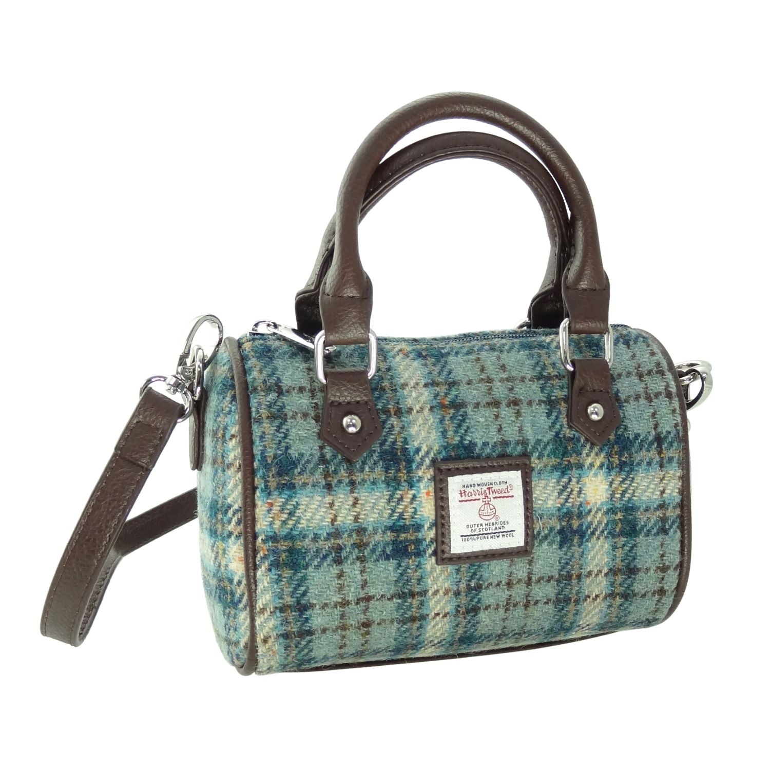 Harris Tweed Mini Bowling Handbag [11 Colors]