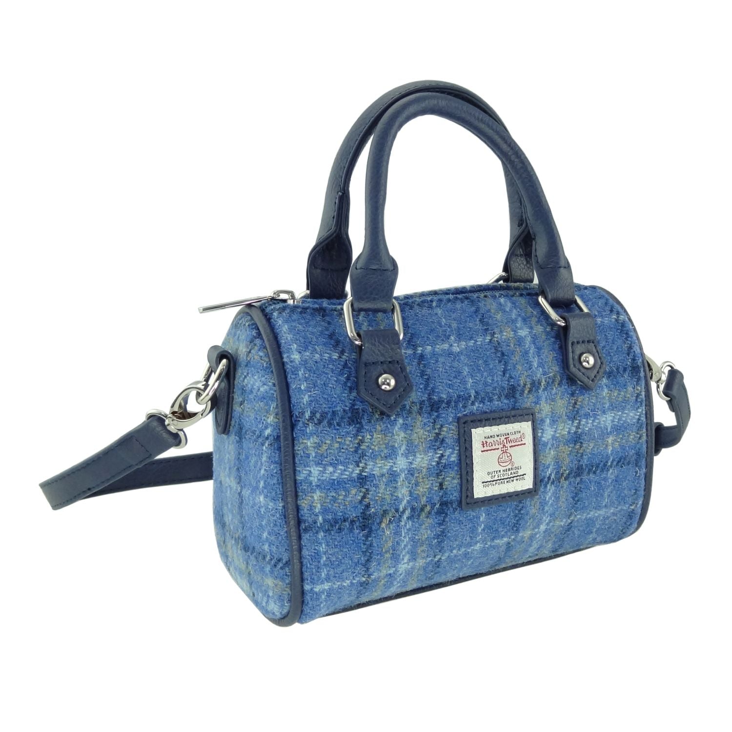 Harris Tweed Mini Bowling Handbag [11 Colors]