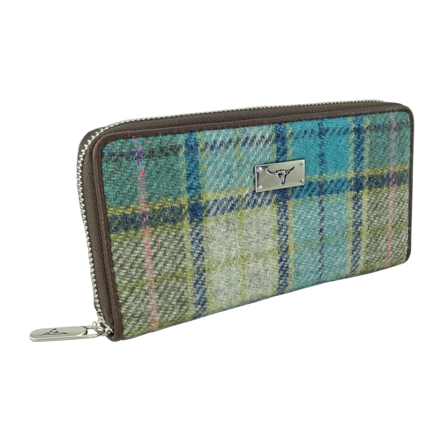Harris Tweed Long Zip Wallet [22 Colors]