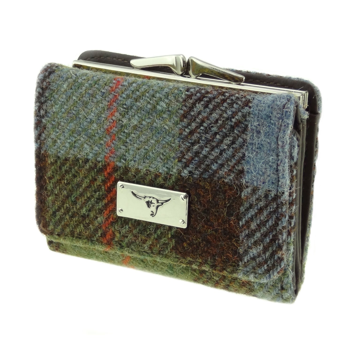 Harris Tweed Small Clasp Purse [10 Colors]
