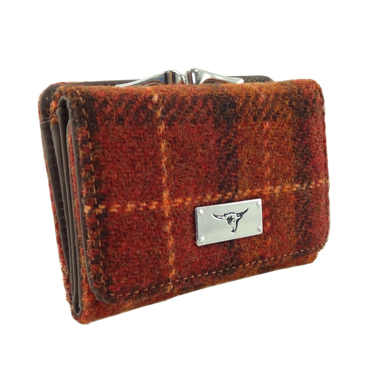 Harris Tweed Small Clasp Purse [10 Colors]