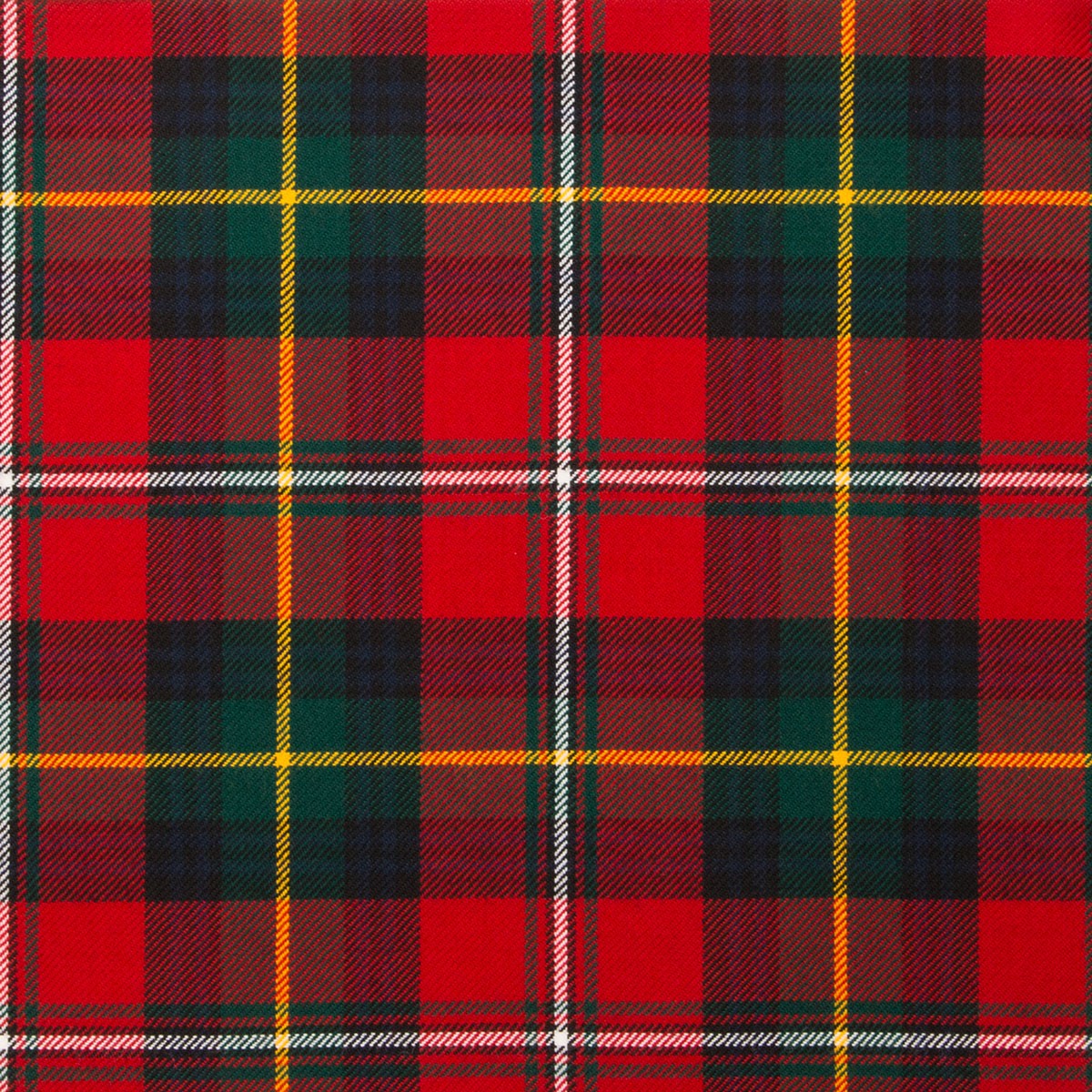 Worsted Wool Tartan Handkerchiefs / Pocket Squares — [ 42 Tartans ]