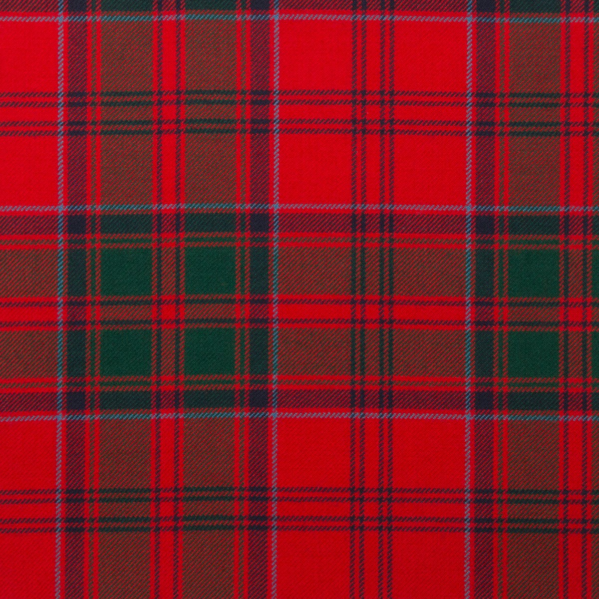 Worsted Wool Tartan Handkerchiefs / Pocket Squares — [ 42 Tartans ]