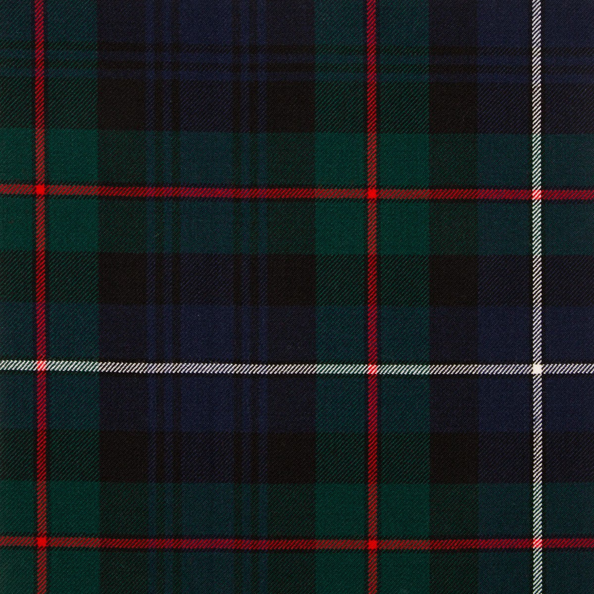 Worsted Wool Tartan Handkerchiefs / Pocket Squares — [ 42 Tartans ]