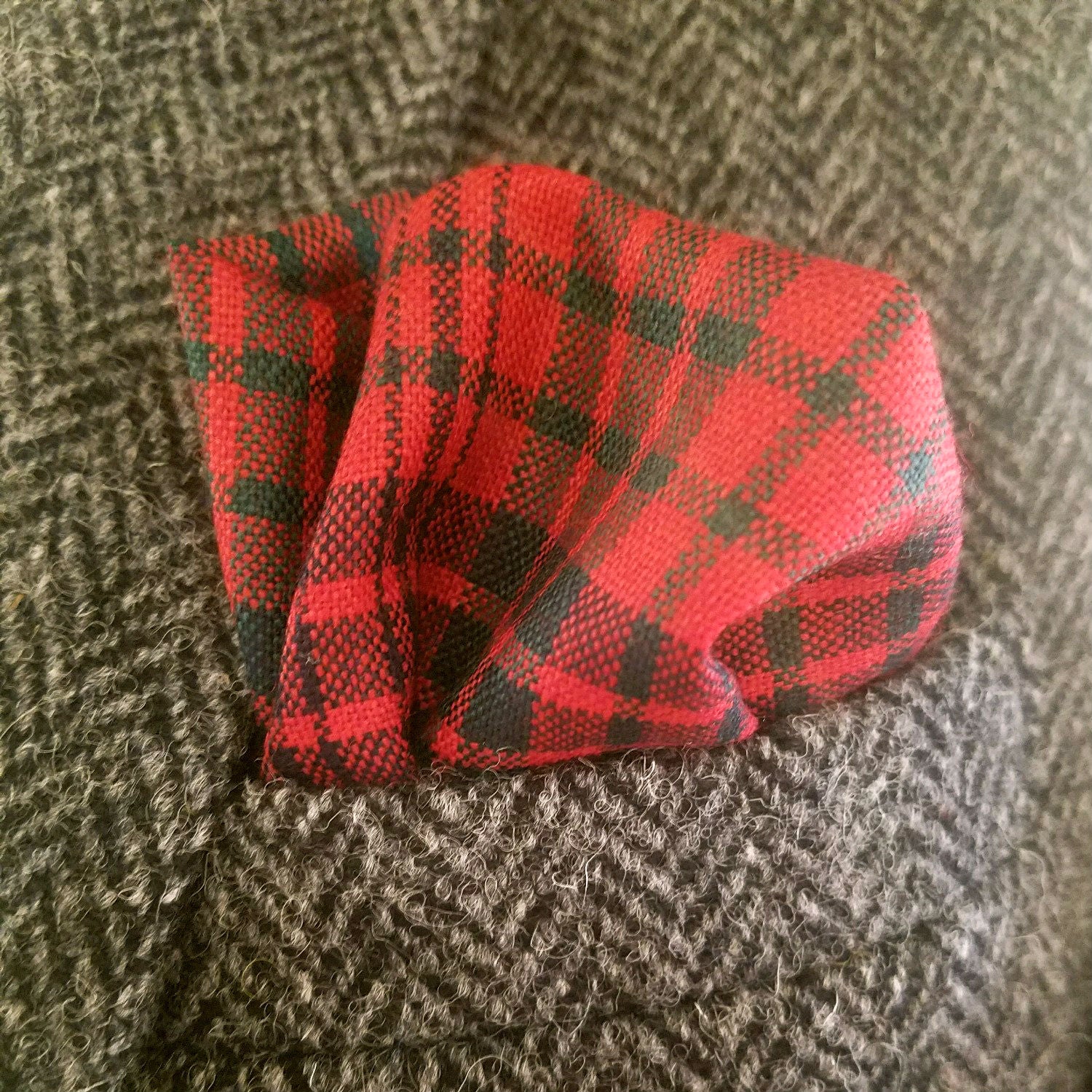tartan plaid pocket squares & handkerchiefs, Ross Modern tartan
